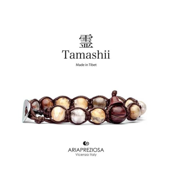Bracciale Tamashii 1 Giro Legno Fossile BHS900-78
