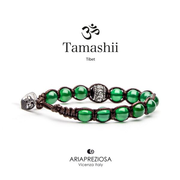 Bracciale Tamashii Preghier Agata Rossa BHS1100-12