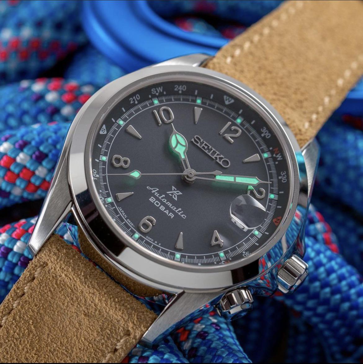 Orologio Seiko Alpinist Mountain Glacier SPB201J1 - Oroshop