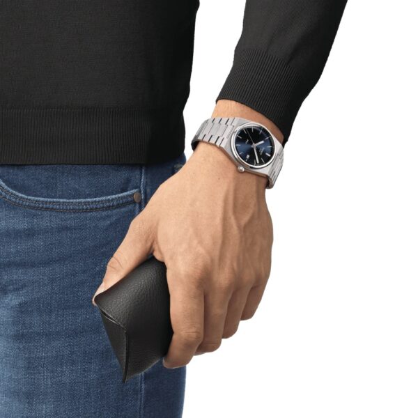 Orologio Tissot Quarzo Blu PRX T1374101104100 - immagine 3