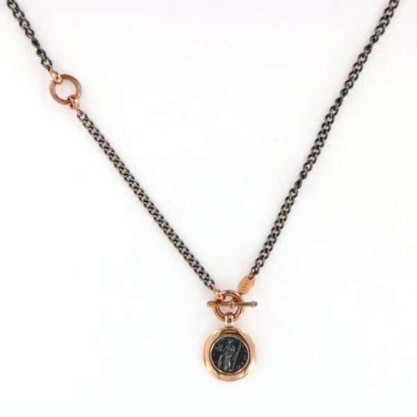 Collana Girogola Argento Brunito Rosato Vanto - immagine 3