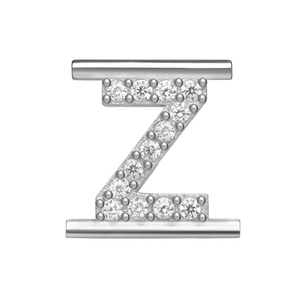 Charm Eleonora Giordani Lettera Z Argento Zirconi