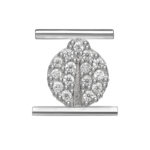 Charm Eleonora Giordani Coccinella Argento Zirconi