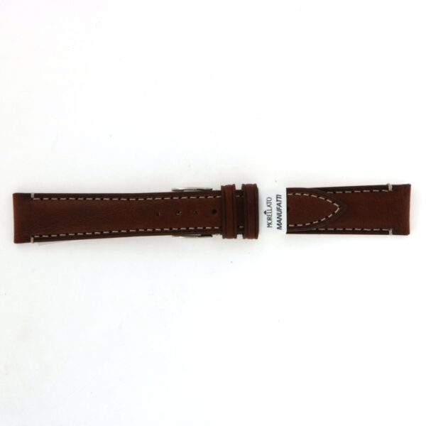 Cinturino In Pelle Cuoio Marrone Morellato 18mm