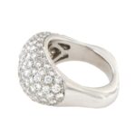 Anello Fascia Oro Bianco Diamanti Crivelli - immagine 5