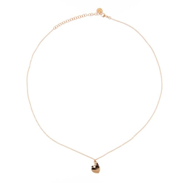 Collana Cuore Freccia Rue des Mille Rosata