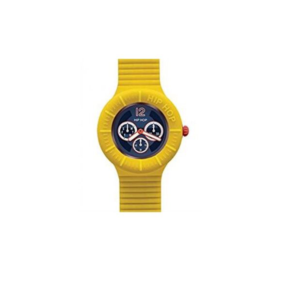 Orologio Hip Hop Uomo Multifunzione Giallo HWU0181
