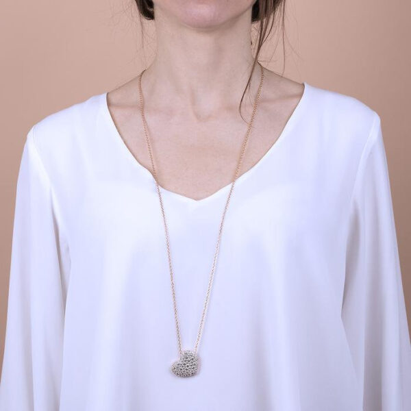 Collana Bronzallure  Cuore Pavé Misto WSBZ01200.WR - immagine 3