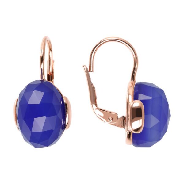 Orecchini Bronzallure Agata Blu Ovale WSBZ00981.DB - immagine 4
