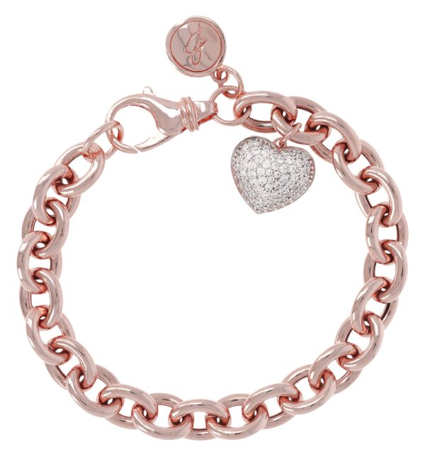 Bracciale Bronzallure Pavè Cuore WSBZ00770.WR