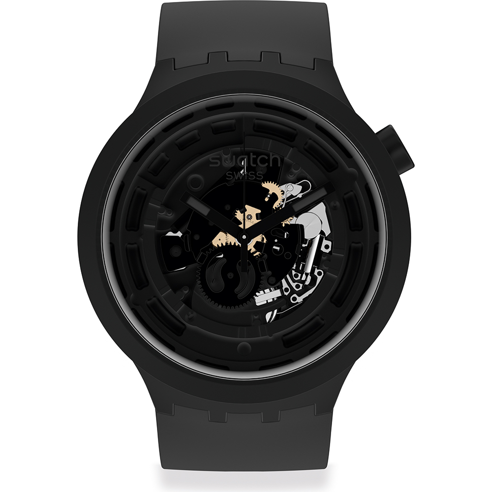 Orologio Swatch Bioceramic C-Black SB03B100