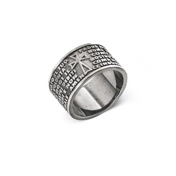 Anello Amen Uomo Padre Nostro PNB925-30