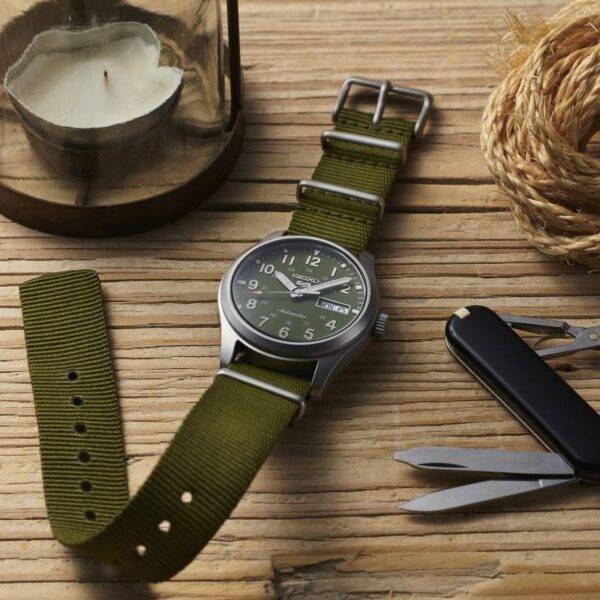 Orologio Seiko 5 Sports Field Military SRPG33K1 - immagine 3