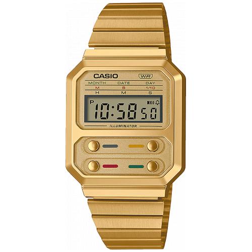Orologio Casio Vintage Icon Gold A100WEG-9AEF - Oroshop