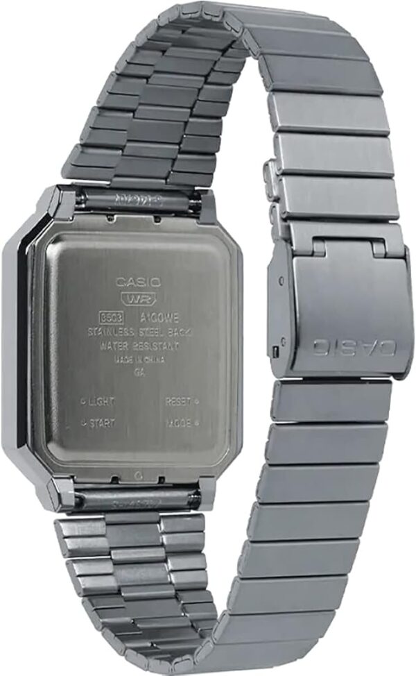 Orologio resina digitale Casio Icon Silver - immagine 4