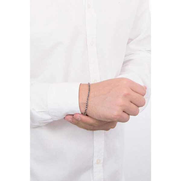 Bracciale Comete Tennis Rosato Zirconi Neri UBR991 - immagine 3