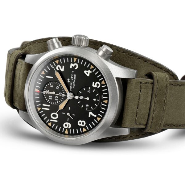 Orologio Hamilton Khaki Field Auto Chrono H7170683 - immagine 4