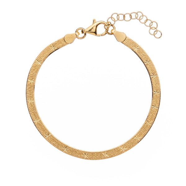 Bracciale Donna Alisia Dorato Catena Rodi