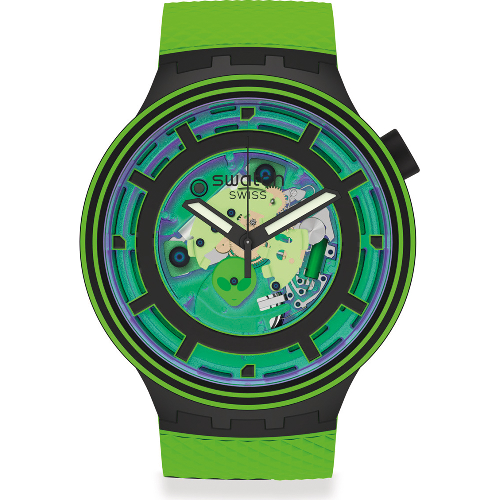 Orologio Swatch Big Bold Come in Peace! SB01B125 - Oroshop