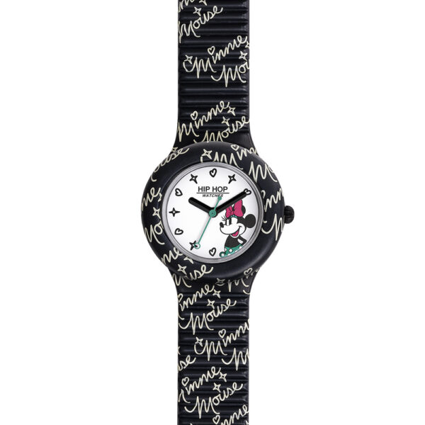 Orologio Solo Tempo Hip Hop Minnie Writings HWU106