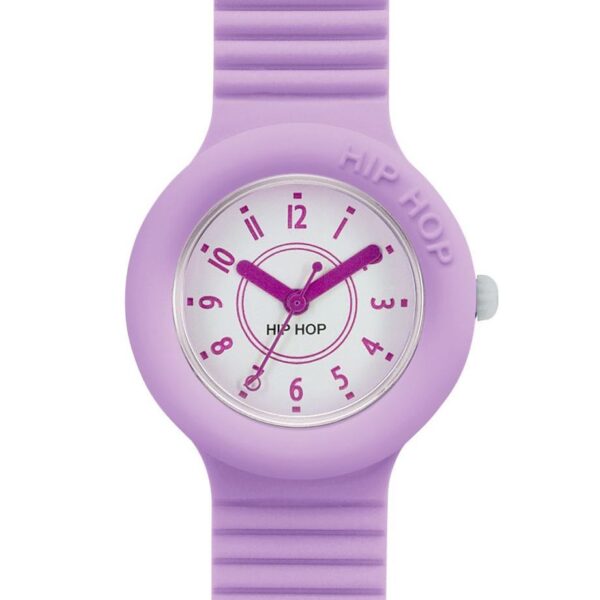 Orologio Solo Tempo Hip Hop Numbers ORCHID BLOOM