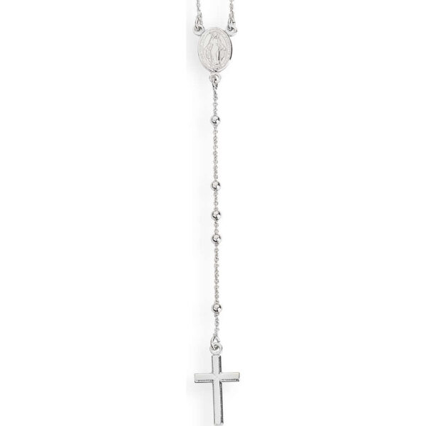 Collana Amen Rosario Girocollo Argento CROB3