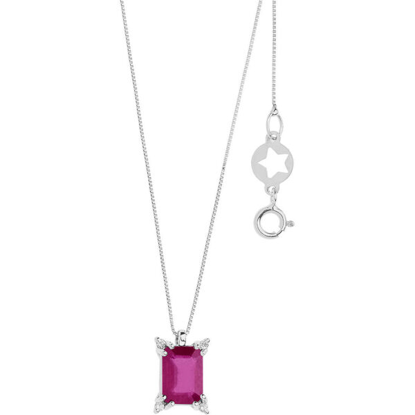 Collana Donna Rubino Comete GLB1598