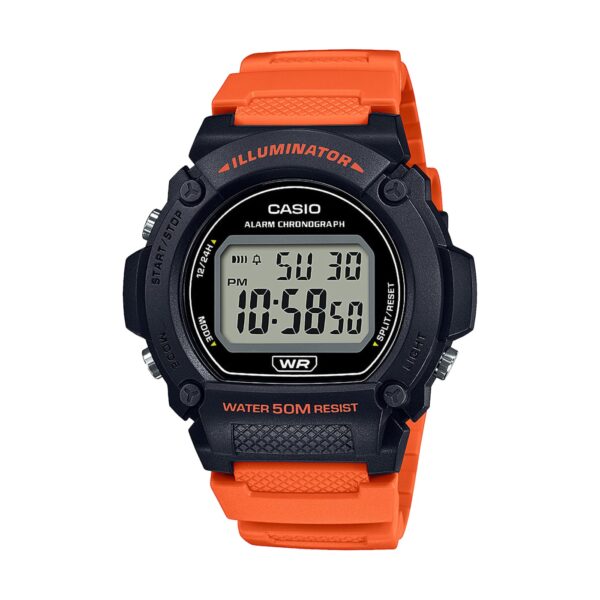 Orologio resina digitale Casio W-219H-4AVEF