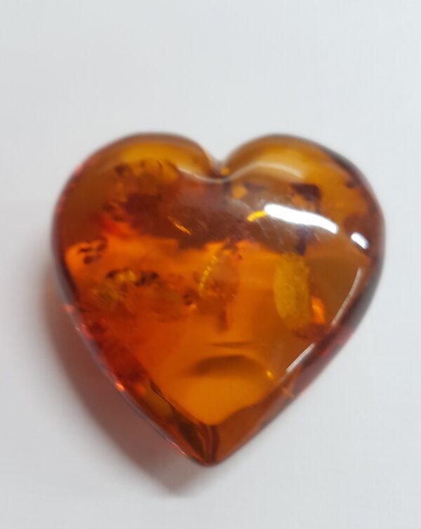 Ciondolo Cuore Ambra