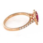 Anello Oro Diamanti Rubini Crivelli - immagine 7