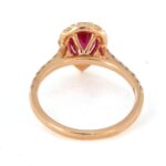 Anello Oro Diamanti Rubini Crivelli - immagine 6