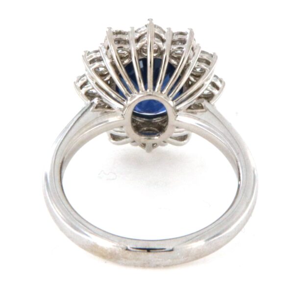 Anello Oro Diamanti Zaffiri Crivelli - immagine 6