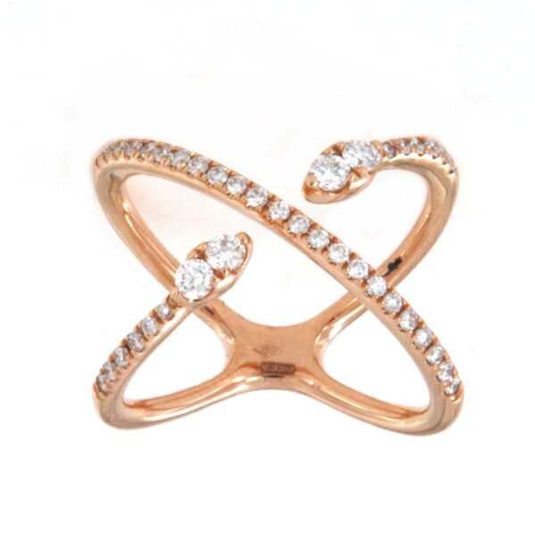 Anello Oro Diamanti Crivelli