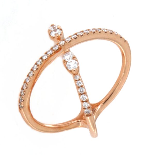 Anello Oro Diamanti Crivelli - immagine 4