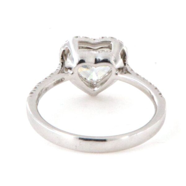 Anello Oro Bianco 18 kt Diamanti Crivelli - immagine 6