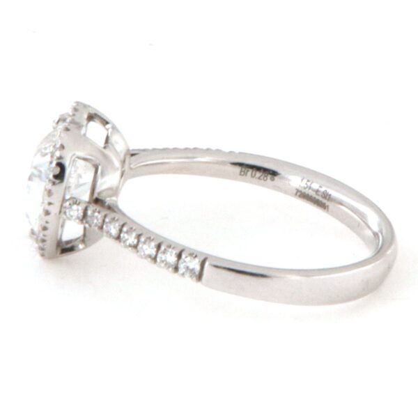 Anello Oro Bianco 18 kt Diamanti Crivelli - immagine 5