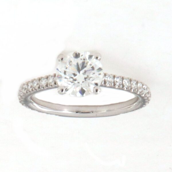 Anello Oro Bianco Diamanti Crivelli - immagine 7