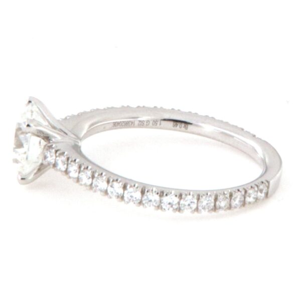 Anello Oro Bianco Diamanti Crivelli - immagine 4