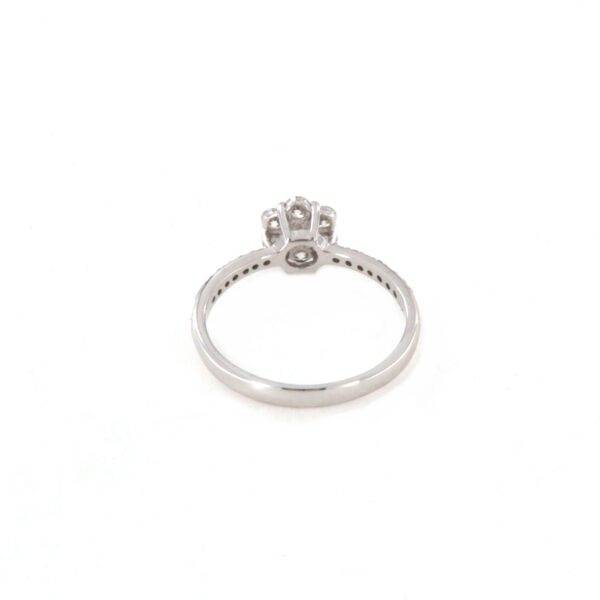 Anello Oro Bianco Diamanti PGgioielli - immagine 6