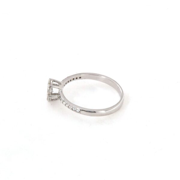 Anello Oro Bianco Diamanti PGgioielli - immagine 5