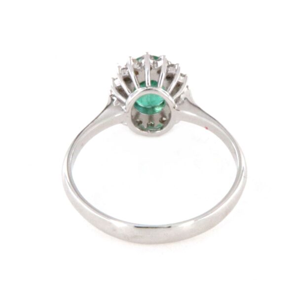 Anello Oro Smeraldo Diamanti PGgioielli - immagine 6