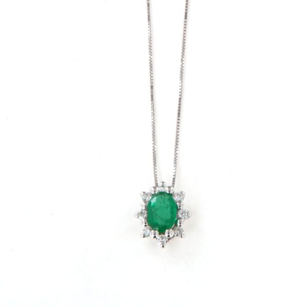Girogola Oro Smeraldo Diamanti PGgioielli - immagine 4