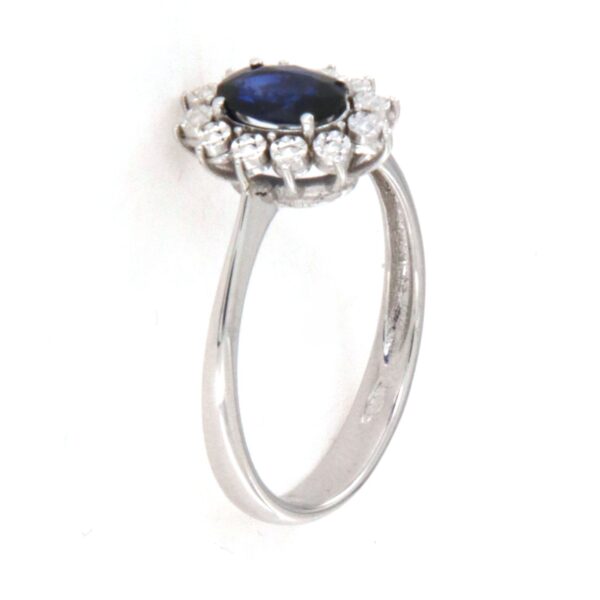 Anello Oro Zaffiro PGgioielli - immagine 4
