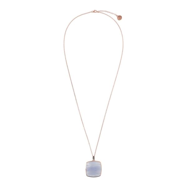 Collana Cushion Checkerboard Gemston Bronzallure