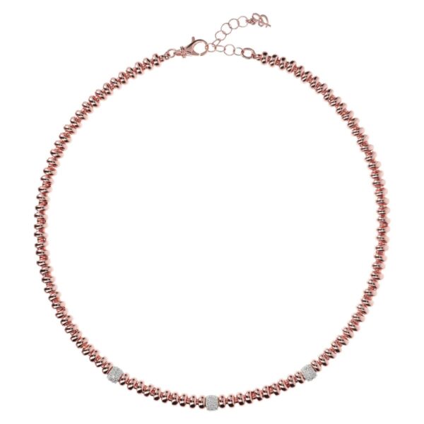 Collana Shiny Roundel Gemstone Link Bronzallure