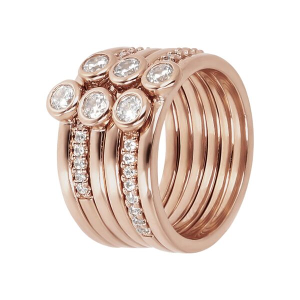 Set Anelli Purezza Shiny Solitaire Bronzallure