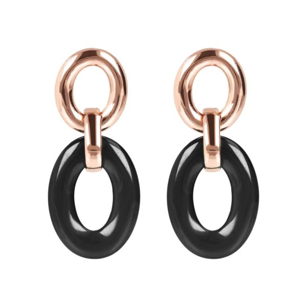 Orecchini Oval Linkstone Bronzallure