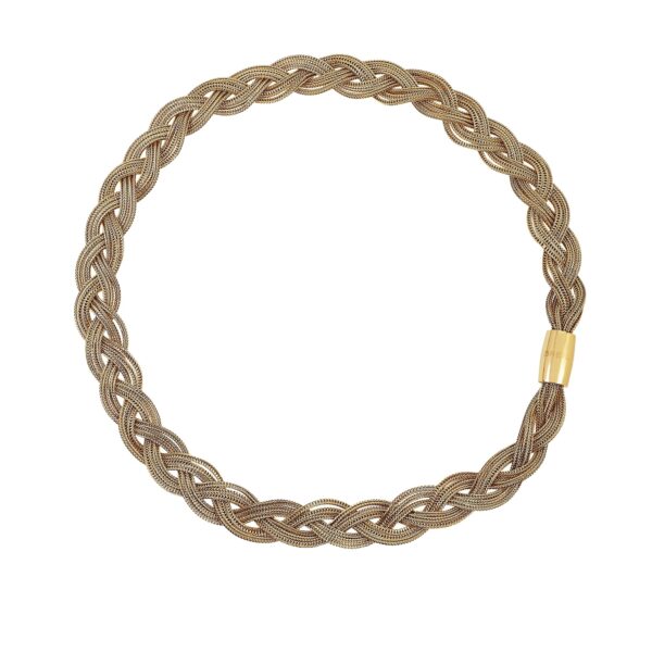 Collana acciaio Magnetica Golden Breil TJ3381