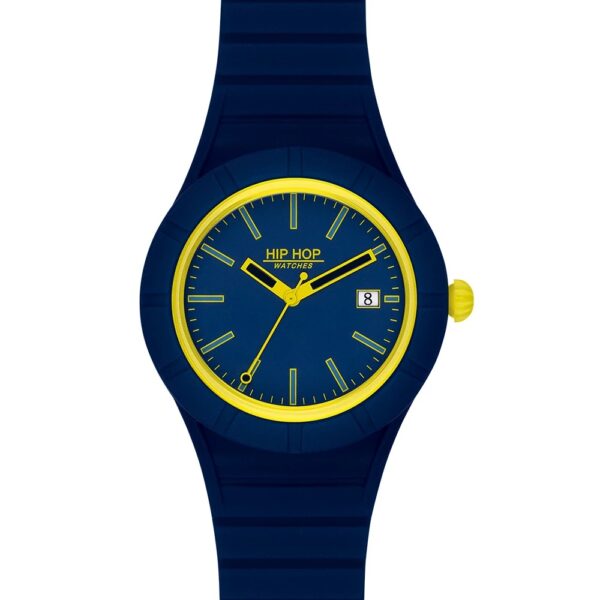 Orologio Blu Scuro Hip Hop Men HWU1078 - immagine 3