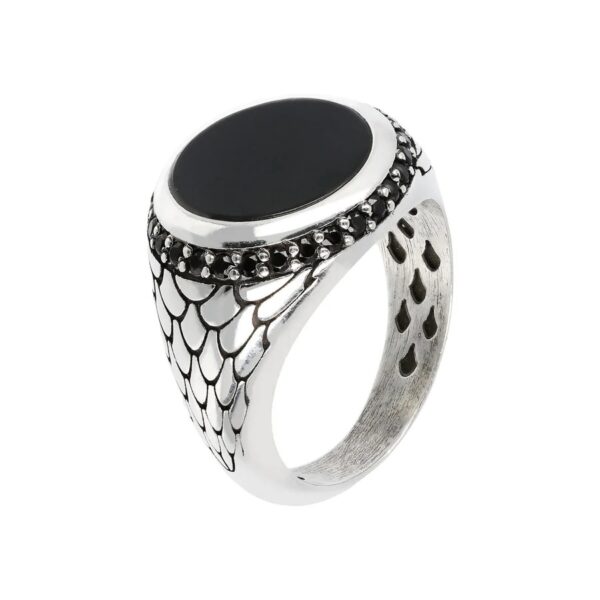 Anello Onice Nera Albert M WSOX00076.BS-22